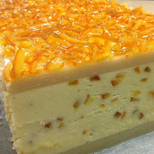 Turrón de COINTREAU y PIEL DE NARANJA